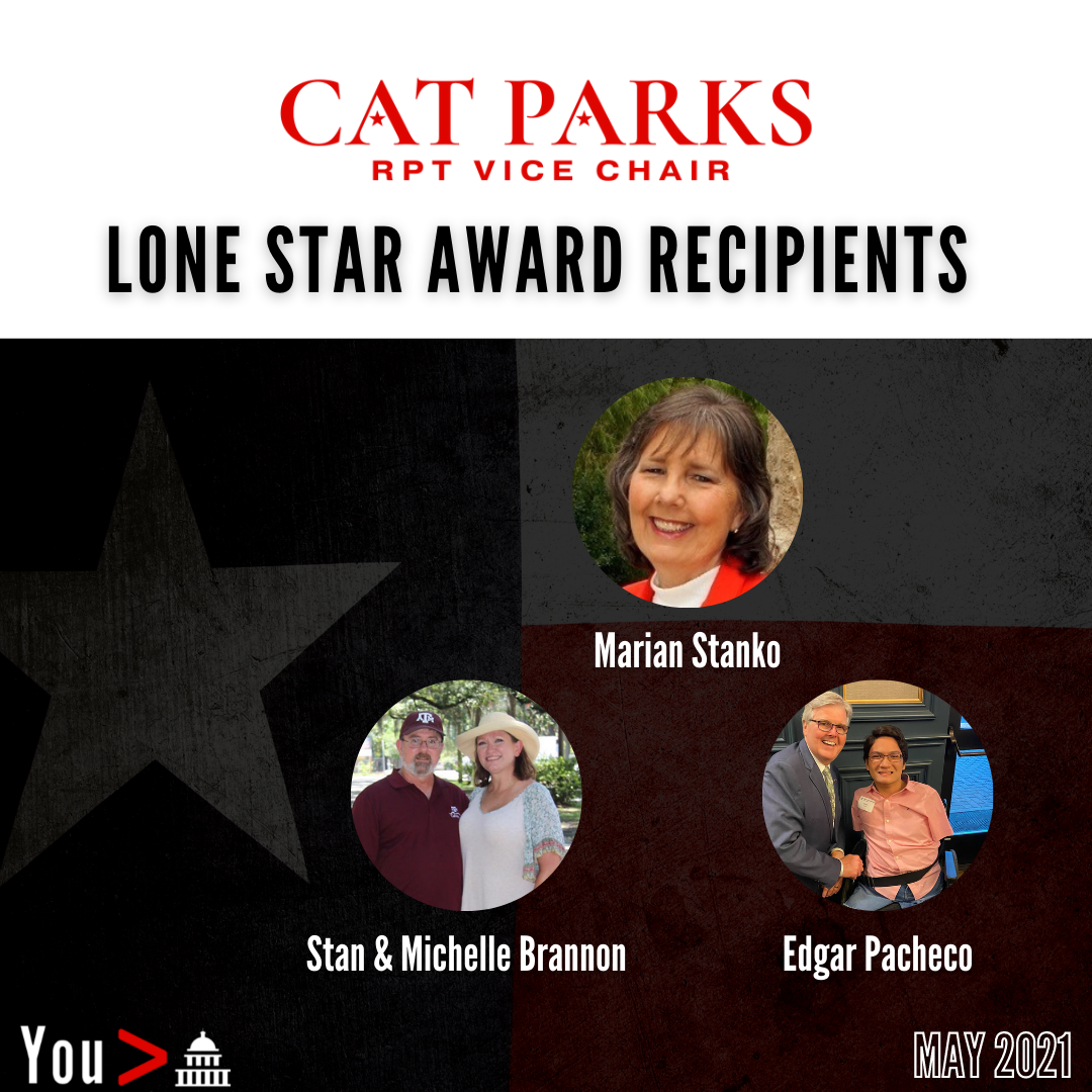 Cat Parks Texas Lone Star Award